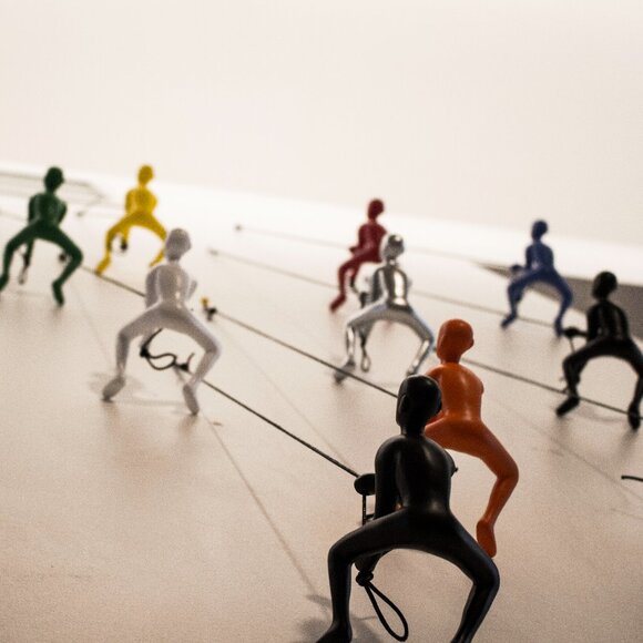 Climbing Man Home Decor Classic Wall-Art Sculpture | 3-Piece - Picture 3 of 5